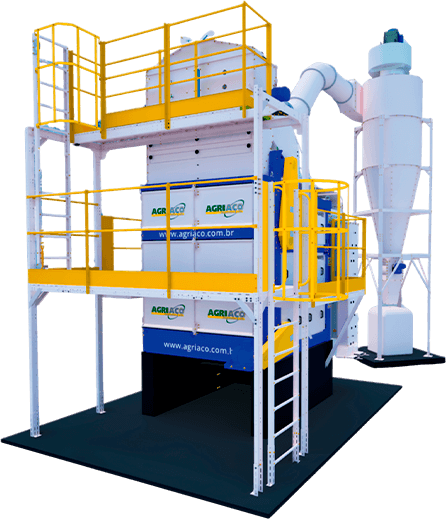 Máquina de limpeza de grãos Agriaço — 180 ton/h